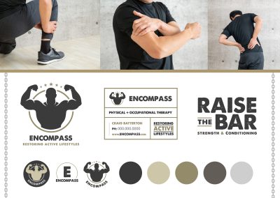 Encompass Physical Therapy Branding Set