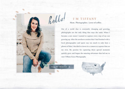 Tiffany Grace – Newborn Photography Website